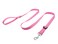 TAIAN Adjustable Nylon Dog Leash 6 Foot Long Dog Leashes for Medium Large Dogs Pink