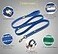 TRUE LOVE Reflective Dog Leash Puppy Walking Lead Padded Pet Chain RopeLength 110cm TLL2111BlueS