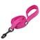 TRUE LOVE Reflective Dog Leash Puppy Walking Lead Padded Pet Chain RopeLength 110cm TLL2111FushciaM