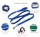 TRUE LOVE Reflective Dog Leash Puppy Walking Lead Padded Pet Chain RopeLength 200cm Truelove TLL2111FushciaL