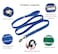 TRUE LOVE Reflective Dog Leash Puppy Walking Lead Padded Pet Chain RopeLength 200cm Truelove TLL2111FushciaL