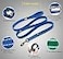 TRUE LOVE Truelove Reflective Dog Leash Puppy Walking Lead Padded Pet Chain RopeLength 110cm TLL2111BlueL