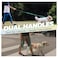 VIVAGLORY Dog Leash Twingrip Double Handle Dog Leash with Traffic Handle Control 2 Loop for Walking Training Reflective Heavy Duty for Puppy Pet Collar 6ft x 12in Turquoise
