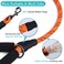 VIVAGLORY Rope Dog Leash Roperex Dog Leash with Soft Padded Handle for Walking Training Strong Rope Reflective Heavy Duty for Pet 12IN x 4FT 65150 lbs Orange