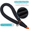 VIVAGLORY Rope Dog Leash Roperex Dog Leash with Soft Padded Handle for Walking Training Strong Rope Reflective Heavy Duty for Pet 12IN x 4FT 65150 lbs Orange