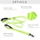 Wagtime Club Double Handle Dog Leash 5ft x 34 Long Heavy Duty Dog Leash with Paded Traffic Handles for Extral Control and Training Dual Handles Leads Medium Small Dogs Neon Green