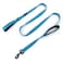 Waggin Tails Wagtime Club Double Handle Dog Leash 6ft Long Heavy Duty Dog Leash with Paded Traffic Handles for Extral Control and Training Dual Handles Leads Large Medium Small Dogs Reflective Bright