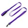 Waggin Tails Wagtime Club Double Handle Dog Leash 6ft Long Heavy Duty Dog Leash with Paded Traffic Handles for Extral Control and Training Dual Handles Leads Large Medium Small Dogs Vibrant Purple