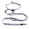 JC HOUSE Hands Free Dog Leash with Waist Belt Lifetime Replacement Dual Handle Bungee Leash for Running Jogging Hiking and Walking for Medium and Large Dogs 5318