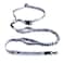 JC HOUSE Hands Free Dog Leash with Waist Belt Lifetime Replacement Dual Handle Bungee Leash for Running Jogging Hiking and Walking for Medium and Large Dogs 5318