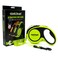JOYPAWS 360 TangleFree Heavy Duty Retractable Dog Leash with AntiSlip Handle 16 ft Reflective Strong Nylon Tape for Large Dog or Cat up to 110 lbs OneHanded Brake Pause Lock Green Large