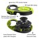 JOYPAWS 360 TangleFree Heavy Duty Retractable Dog Leash with AntiSlip Handle 16 ft Reflective Strong Nylon Tape for Large Dog or Cat up to 110 lbs OneHanded Brake Pause Lock Green Large