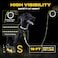 Fida Retractable Dog Leash Reflective 16ft Heavy Duty Pet Walking Leash for SmallMedium Dog up to 26 lbs Tangle Free OneHand Brake Small Neon Yellow