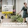 Fida Retractable Dog Leash Reflective 16ft Heavy Duty Pet Walking Leash for SmallMedium Dog up to 26 lbs Tangle Free OneHand Brake Small Neon Yellow