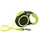 Fida Retractable Dog Leash Reflective 16ft Heavy Duty Pet Walking Leash for SmallMedium Dog up to 26 lbs Tangle Free OneHand Brake Small Neon Yellow