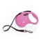 FLEXI Classic Tape Retractable Dog Leash for Small Dogs Up to 33 lbs 16 ft Pink TangleFree Pet Walking Leash with OneHanded Brake Pause Lock German Quality Product
