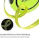 JOYPAWS Retractable Dog Leash 16 ft Pet Walking Leash for Medium Dogs up to 66 lbs One Button Break Lock Heavy Duty Strong Nylon Tape TangleFree Green Medium