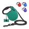 Tuff Pupper Heavy Duty Retractable Dog Leash 16 ft Dog Leash with Reflective Stitching for Nighttime Safety One Button Lock and Release Comfortable Hand Grip for Dogs Up to 120 lbs