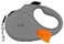 TUG Oval 360 TangleFree Retractable Dog Leash with Integrated Waste Bag Dispenser Small Grey