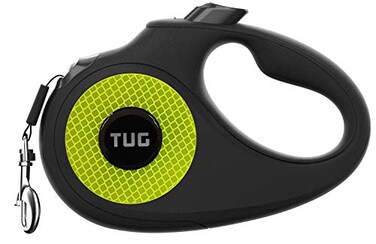 TUG 360 TangleFree Reflective Retractable Dog Leash 16 ft Strong Nylon Tape Medium