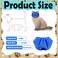 Sotiff 6 Pcs Cat Muzzle for Grooming Breathable Mesh Muzzles Gentle and Soft Colorful Cat Mouth Guard for Anti Biting Chewing GroomingBlack Blue Gray Light Gray Pink Light Blue