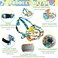 BARKLESS Dog Muzzle Silicone Basket Muzzle for Small Medium Large Dogs Soft Cage Mouth Cover Prevent Biting Chewing Allow Drinking Panting Suitable for German Shepherd