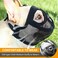 BARKLESS Short Snout Dog Muzzle Breathable Mesh Flat Faced Muzzle for French Bulldog Shih Tzu and Pug Mask Bulldog Mouth Cover for Biting Chewing Licking Black S