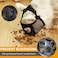 BARKLESS Short Snout Dog Muzzle Breathable Mesh Flat Faced Muzzle for French Bulldog Shih Tzu and Pug Mask Bulldog Mouth Cover for Biting Chewing Licking Black S