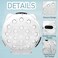 Fanme Cat Muzzle Cat Helmet Mask for Grooming Breathable Hood Mouth Cover Prevent from Cats Biting Chewing Medium