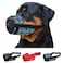CollarDirect Dog Muzzle Adjustable Soft Breathable Tribal Nylon Dog Mouth Guard Cover for Small Medium and Large Dogs Anti Chewing Barking Biting Pattern 3 LXL