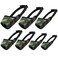 Coppthinktu Dog Muzzle Suit 7PCS Dog Muzzles for Biting Barking Chewing Adjustable Mouth Cover for Small Medium Large Soft Comfortable Muzzle for Long Snout