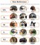 Crazy Felix Dog Muzzle Soft Mesh Muzzle for Small Medium Large Dogs Labrador German Shepherd Breathable Adjustable Mouth Guard for Biting Chewing Scavenging Allows Panting and DrinkingBlackXS