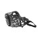 Downtown Pet Supply Basket Muzzle Cage Dog Muzzle Prevents Barking Biting and Chewing Dog Grooming Dog Housebreaking Supplies Black Size 2 XS Muzzle for Small Dog