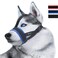 Lepark Head Strap Dog Muzzle Prevent from Taking Off by Paws for Small Medium and Large DogsLBlue