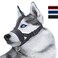 Lepark Head Strap Dog Muzzle Prevent from Taking Off by Paws for SmallMedium and Large DogsLBlack