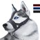 Lepark Head Strap Dog Muzzle Prevent from Taking Off by Paws for SmallMedium and Large DogsXXLBlack