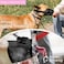 YAODHAOD Nylon Mesh Breathable Dog Mouth Cover Quick Fit Dog Muzzle with Adjustable StrapsPet Mouth Cover to Prevent Biting and Screaming to Prevent Accidental Eating S Black