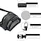 YAODHAOD Nylon Mesh Breathable Dog Mouth Cover Quick Fit Dog Muzzle with Adjustable StrapsPet Mouth Cover to Prevent Biting and Screaming to Prevent Accidental Eating XL Black