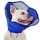 SUNFURA Dog Cone Soft Cone for Dogs to Stop Licking Pet ECollar Alternative After Surgery Adjustable Pet Recovery Collar for Wound Healing Blue Small