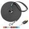 BAAPET 15203050100 ft Long Dog Training Leash with Clickers for Small Medium and Large Dogs or Cats 30 Feet Black