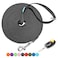 BAAPET 15203050100 ft Long Dog Training Leash with Clickers for Small Medium and Large Dogs or Cats 30 Feet Black
