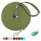 BAAPET 15203050100 ft Long Dog Training Leash with Clickers for Small Medium and Large Dogs or Cats 30 Feet DarkGreen
