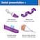 BAAPET 15203050100 ft Long Dog Training Leash with Clickers for Small Medium and Large Dogs or Cats 30 Feet Purple
