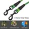 BTINESFUL 8ft 12ft 20ft 30ft 50ft 75ft Dog TieOut Long Tether Rope Leash Outdoor Yard Leash Large Medium Small Dogs Training Playing Camping Backyard Green 12 Foot