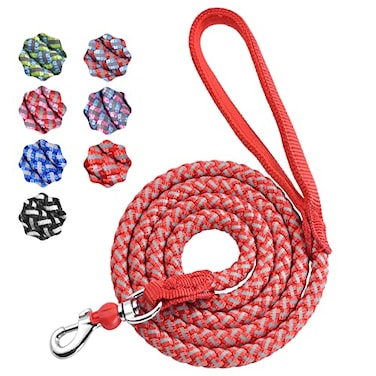 WOPOKY Dog Training Leash for Small to Medium Dogs Rope Dog Leash Chew Proof and Reflective Dog Lead