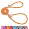 Grand Line Slip Lead Dog Leash No Pull Training Dog Lead with 5ft Reflective Rope Durable CollarFree for Small Medium Large Dogs and Puppies OrangeM