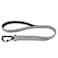 Hyhug Pets 24 Inches Heavy Duty Short Leash with Comfortable Handle and Lightweight Aviation Aluminium Clip Lead for Large Medium Dogs Daily Walking and Training 24 Inches Sleet Gray