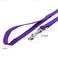 jeckpat Jeckpat 10ft Purple Dog Leashes Obedience Recall Training Agility Strong Traditional Style Extra Long Leads for Large Medium Small Dogs Great for ParksFetchBackyard Camping10FT Purple