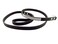 JWPC Bling Rhinestone Dog Leash 4 ft Long 58 Wide Dog Leash for Medium Small DogsCats Training Walking and RunningBlack