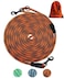 Lecreo Long Dog Leash 16FT30FT50FT Recall Dog Training Rope Leash Heavy Duty Dog Lead TieOut Check Cord for Large Medium Small Dogs Playing Camping or Backyard